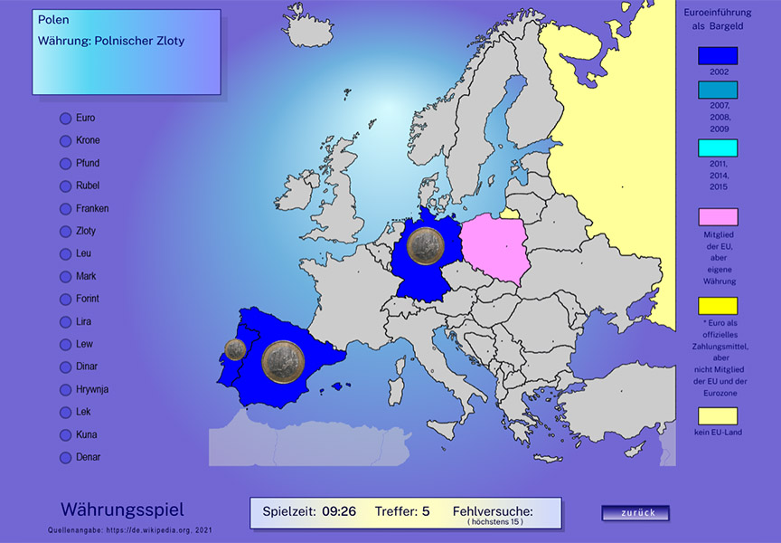 Screenshot Spiel