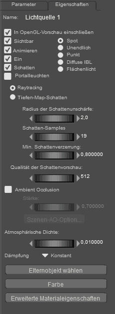 Licht Eigenschaften